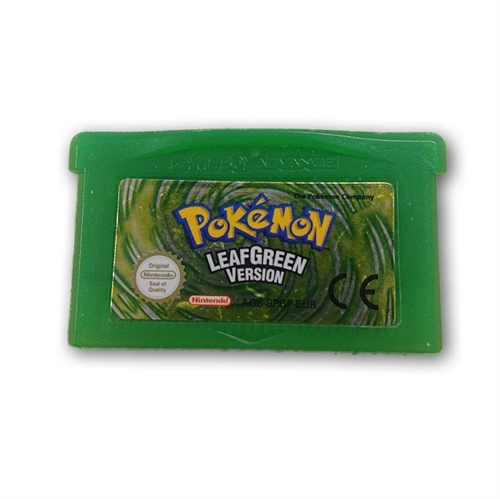 Gameboy Advance Spil - Pokemon LeafGreen (A Grade) (Genbrug)